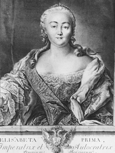 Elizabeth I of Russia by Yevgraf Chemesov